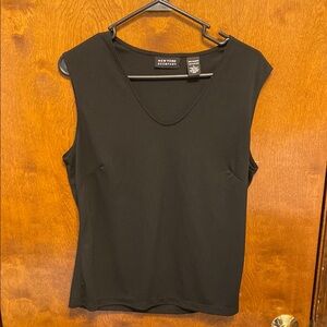 New York & Company Classic Black Tank Top